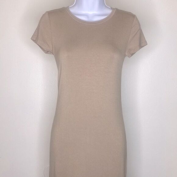 NEW…Taupe body-con dress size S (small) from Forever21 - Picture 1 of 3